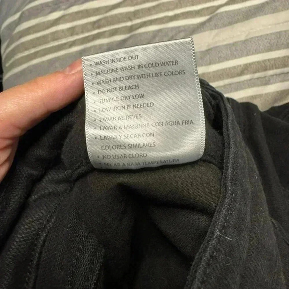 KanCan Black Jeans with holes. Button fly. - Picture 6 of 10